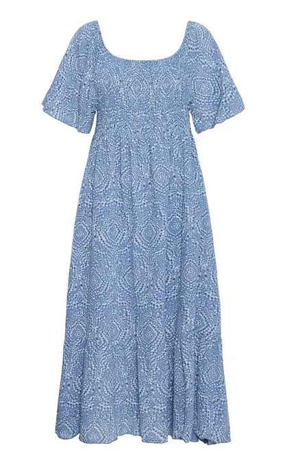 SBALEXA BALTIC DRESS Jeansblå