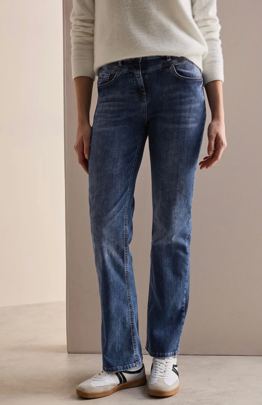 Toronto bootcut Blå