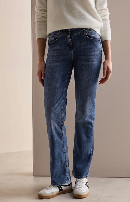 Toronto bootcut Blå