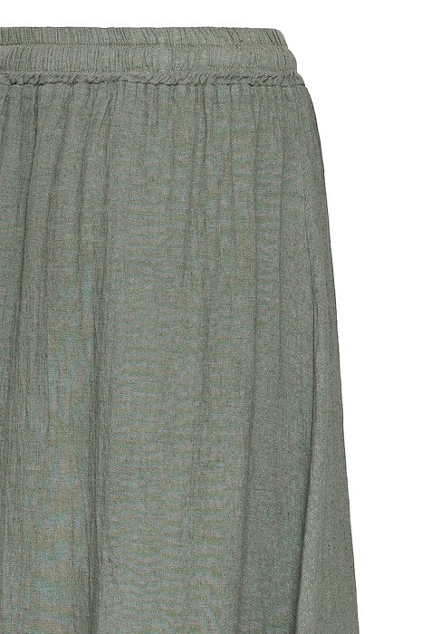 SBFONTANELLE linskjørt Dusty Olive