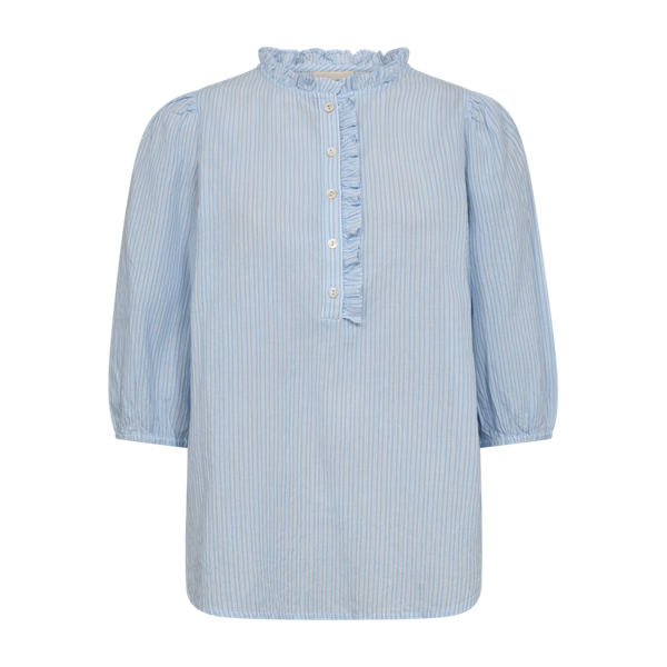 FQROLLY-BLOUSE Lyseblå