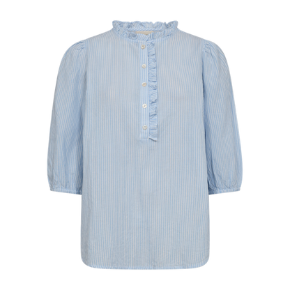 FQROLLY-BLOUSE Lyseblå