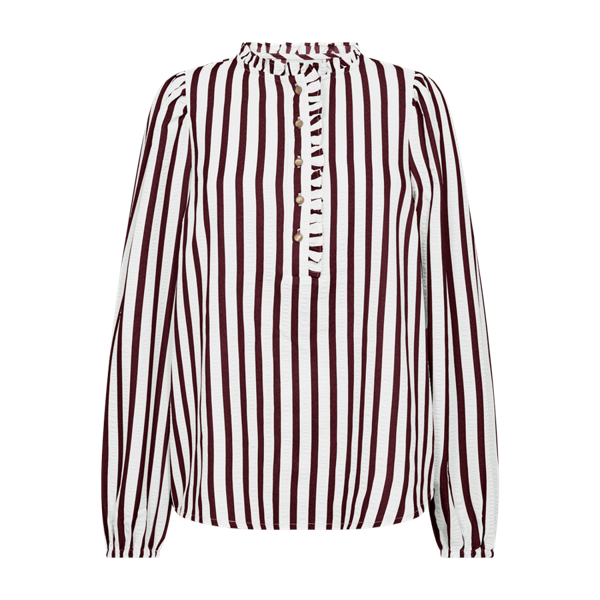 FQNOTO-BLOUSE Burgunder