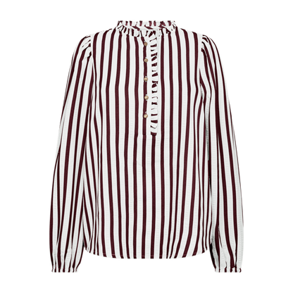 FQNOTO-BLOUSE Burgunder