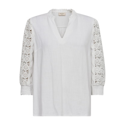 FQLARA-BLOUSE Hvit