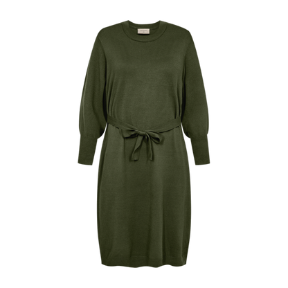 FQCONNY-DRESS Mørkegrønn