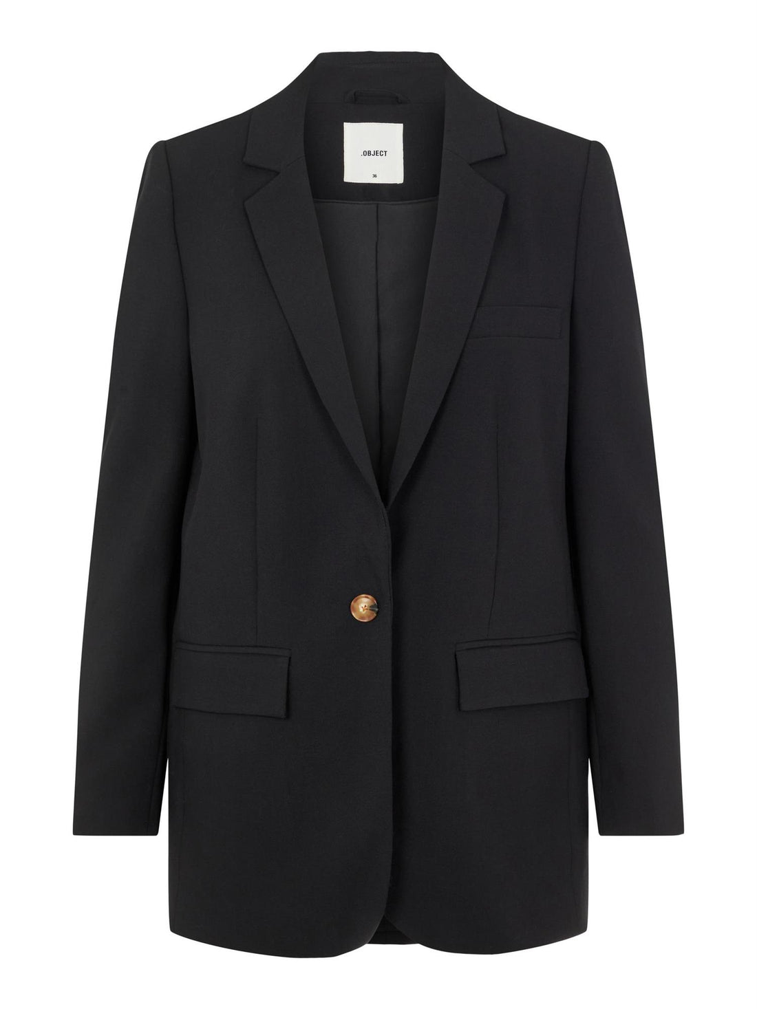 OBJSIGRID L/S BLAZER Svart