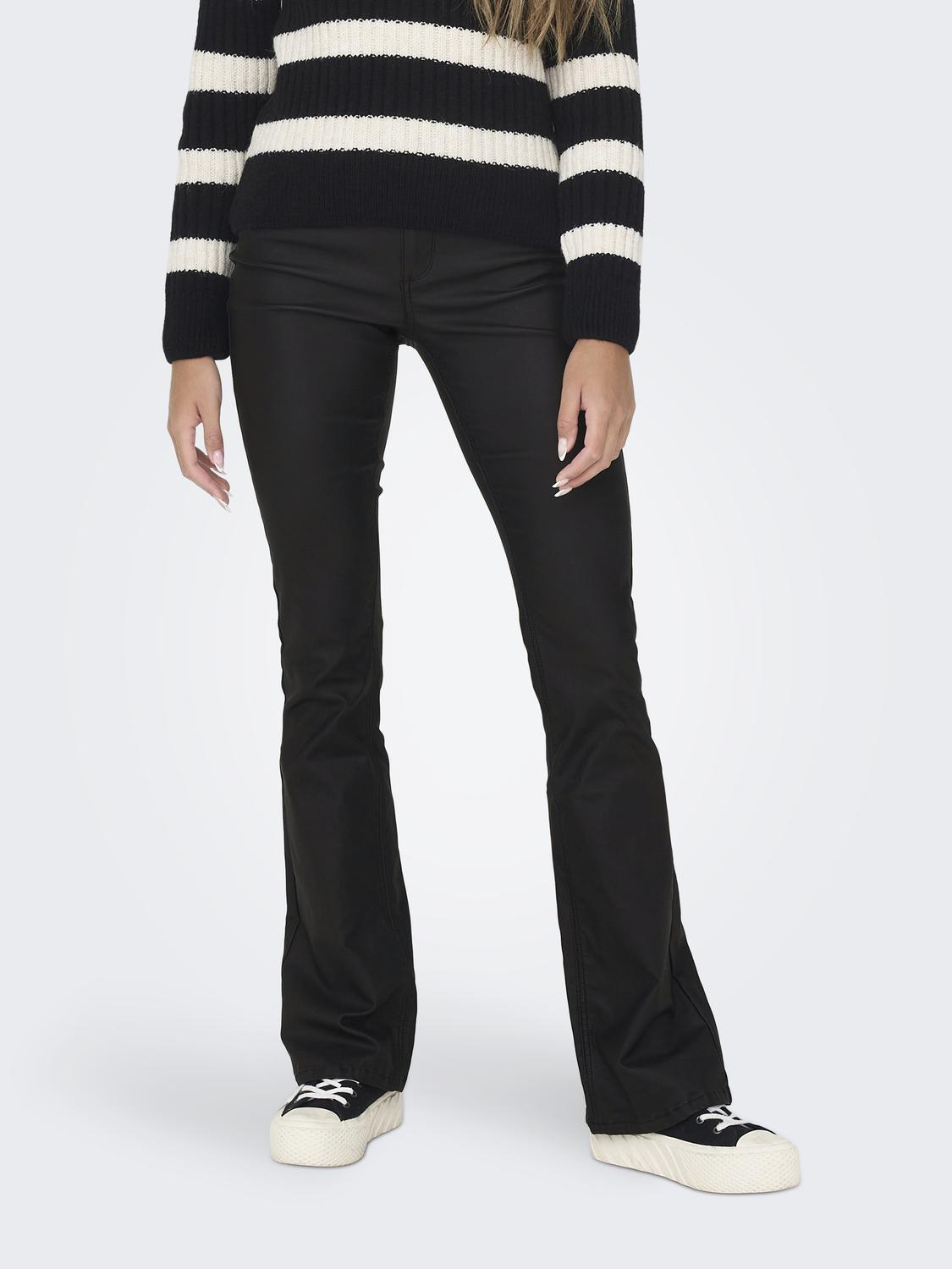 Onlblush Mid Flared Coated Pnt Noos Sort