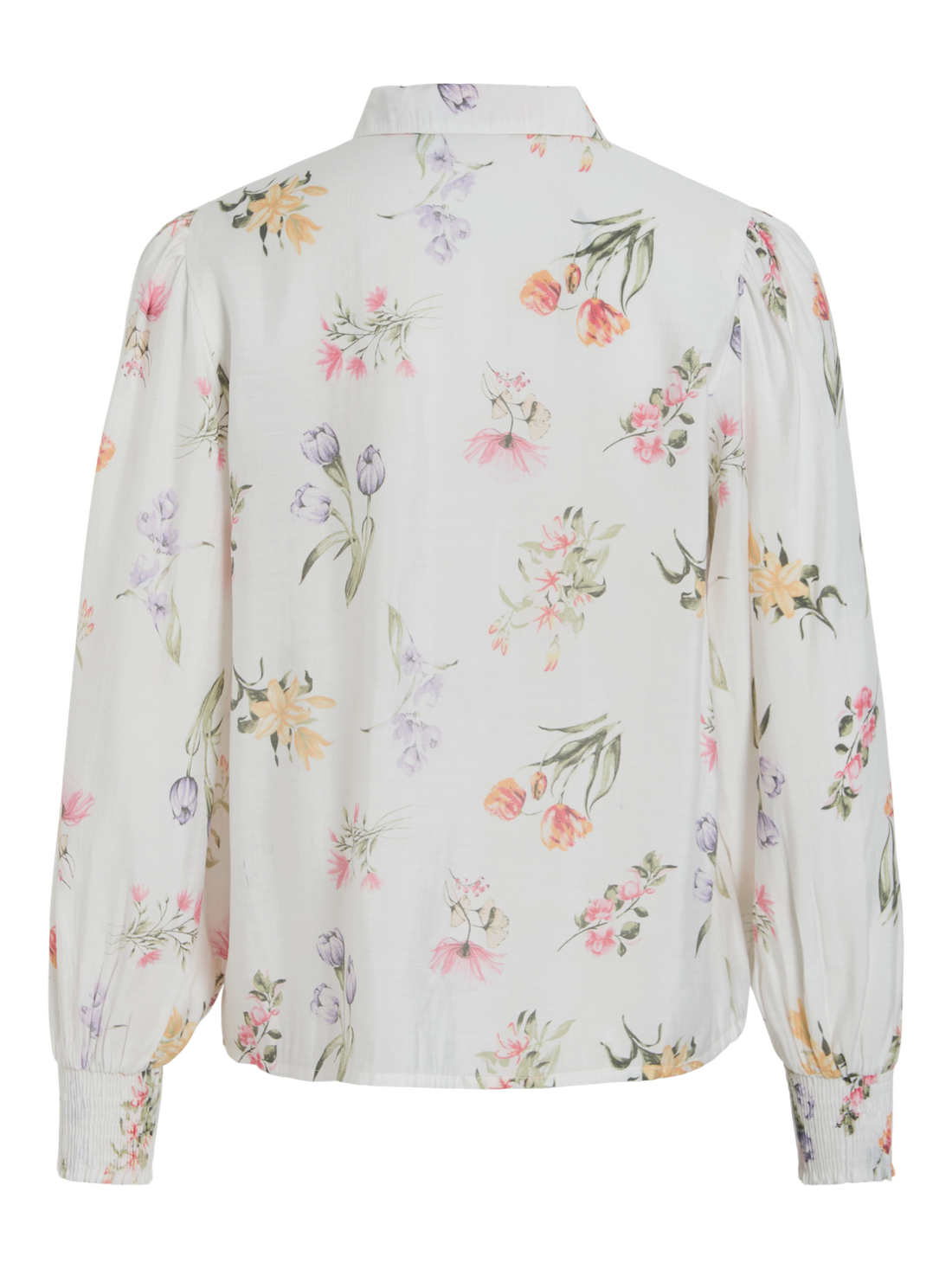 VIEDNANA FIR L/S SHIRT/LN Klar Hvit