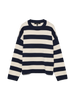 VMSILJE LS O-NECK BOXY PULLOVER NOOS Mørkeblå