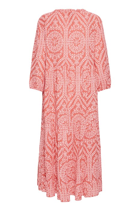 SBALEXA LACE LONG DRESS Living Coral