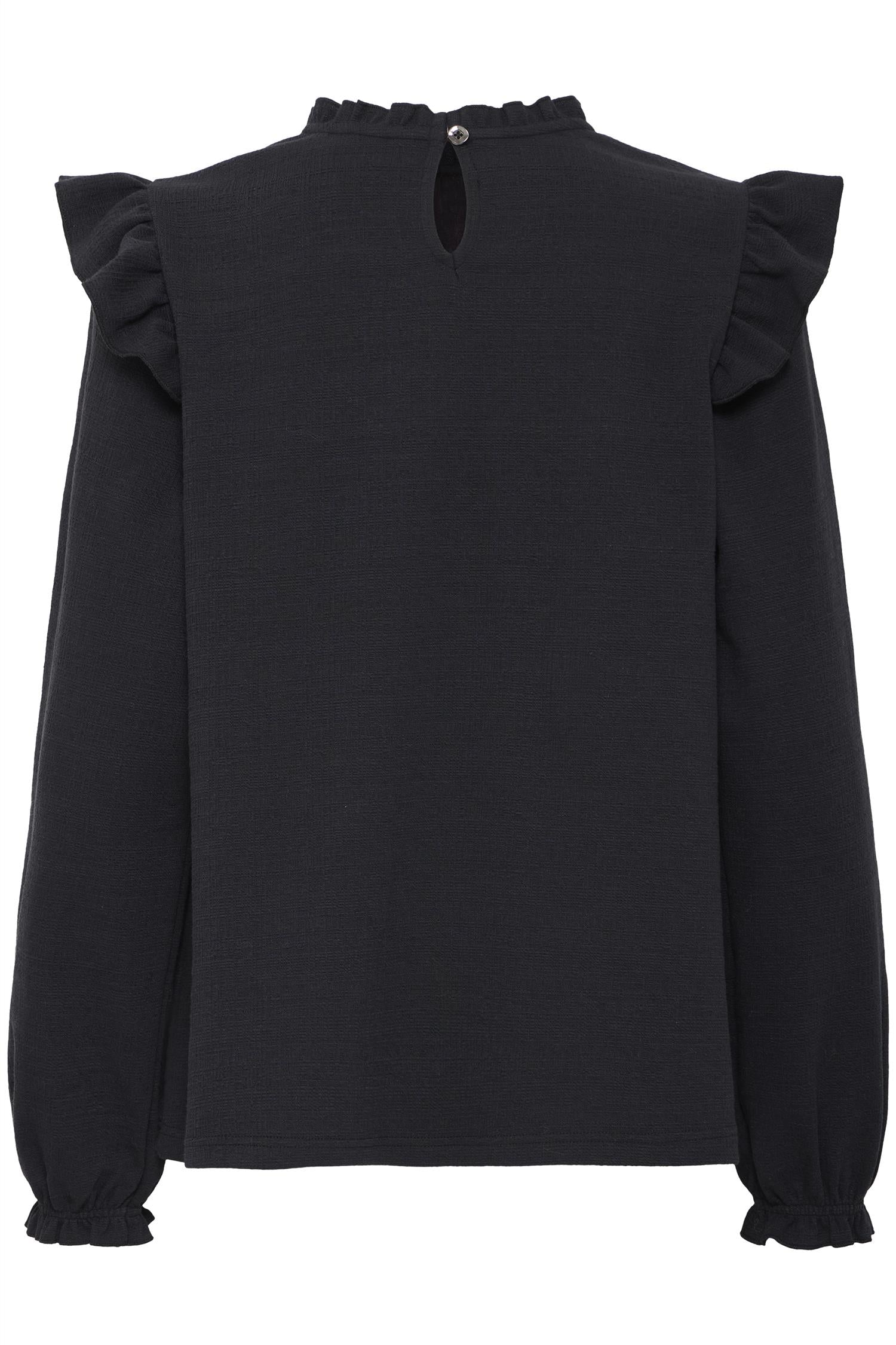 Pzpalmer Blouse Black Beauty