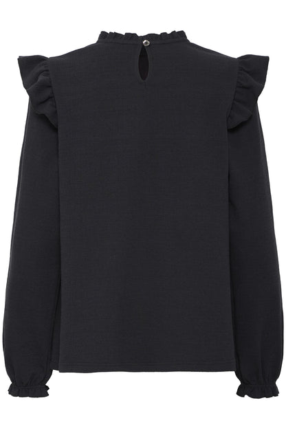 Pzpalmer Blouse Black Beauty