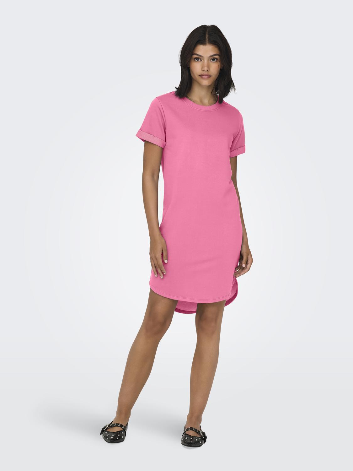 JDYIVY S/S DRESS JRS NOOS Rosa