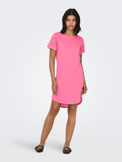 JDYIVY S/S DRESS JRS NOOS Rosa
