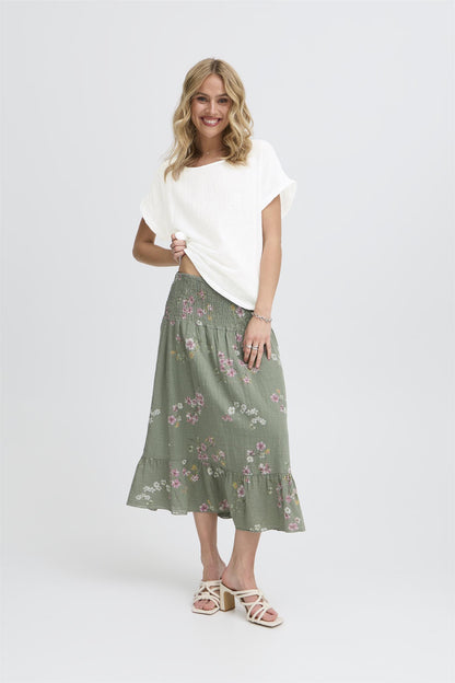 SBALEXA SOLID SS TEE Snow White