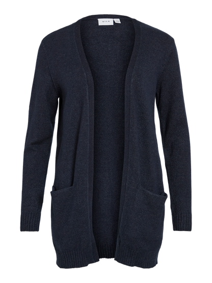Viril Open L/s Knit Cardigan - Noos Mellomblå