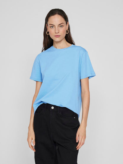 VINORA S/S T-SHIRT - NOOS Lyseturkis