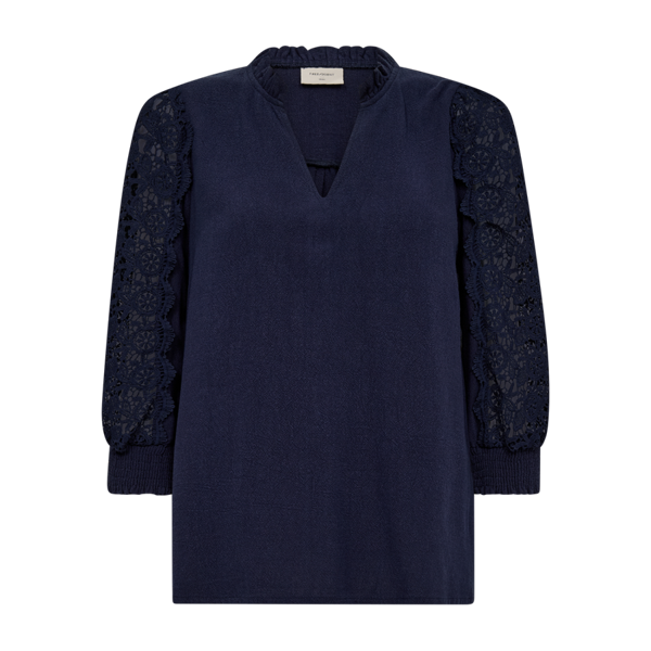 FQLARA-BLOUSE Navy Blazer