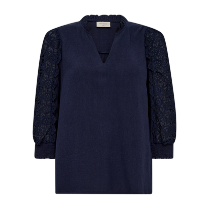 FQLARA-BLOUSE Navy Blazer