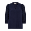 FQLARA-BLOUSE Navy Blazer