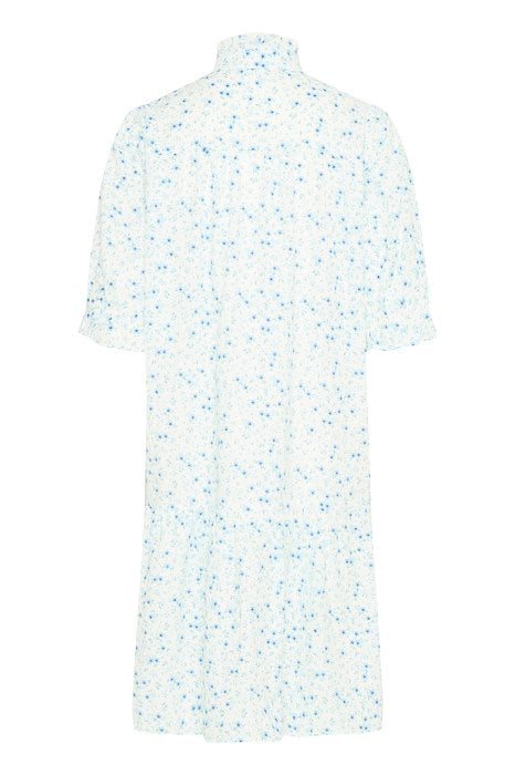 PZWILLA Dress Cloud Dancer Flower Printed