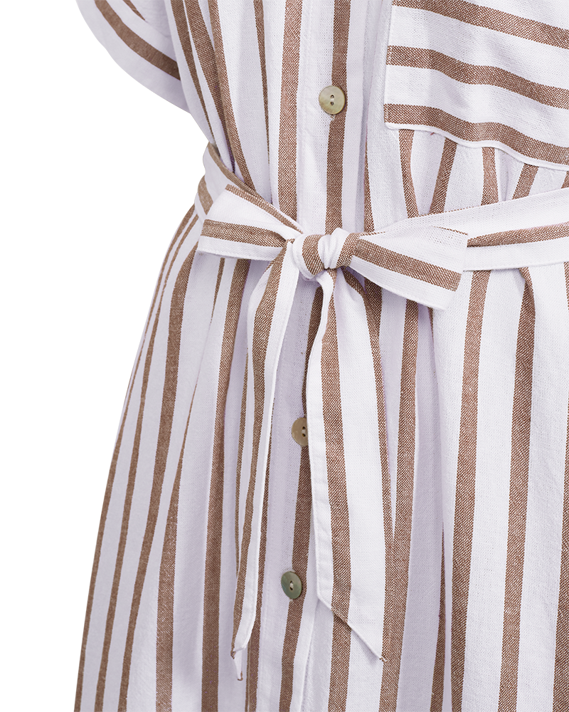 FQLAVISCO-SHIRTDRESS Hvit