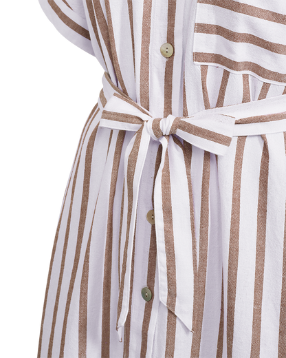FQLAVISCO-SHIRTDRESS Hvit