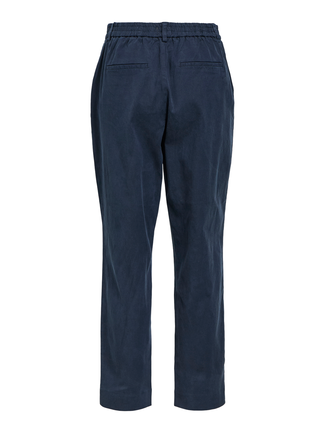OBJMIA RE CHINO HW PANT NOOS Mørkeblå