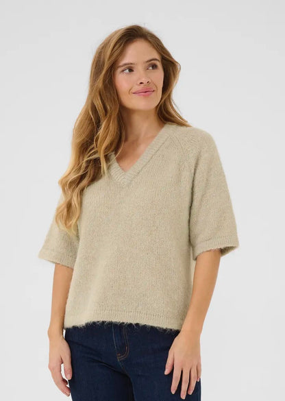 KaEMILIE v-neck pullover Fango