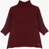 TURTLENECK SWEAT Burgunder