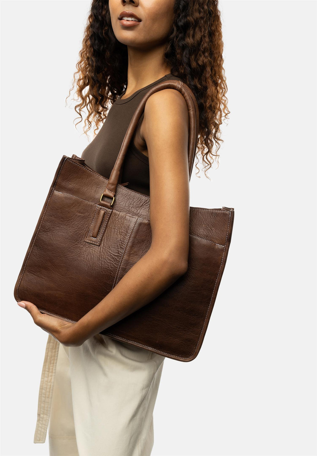 Halma workbag Woodsmoke