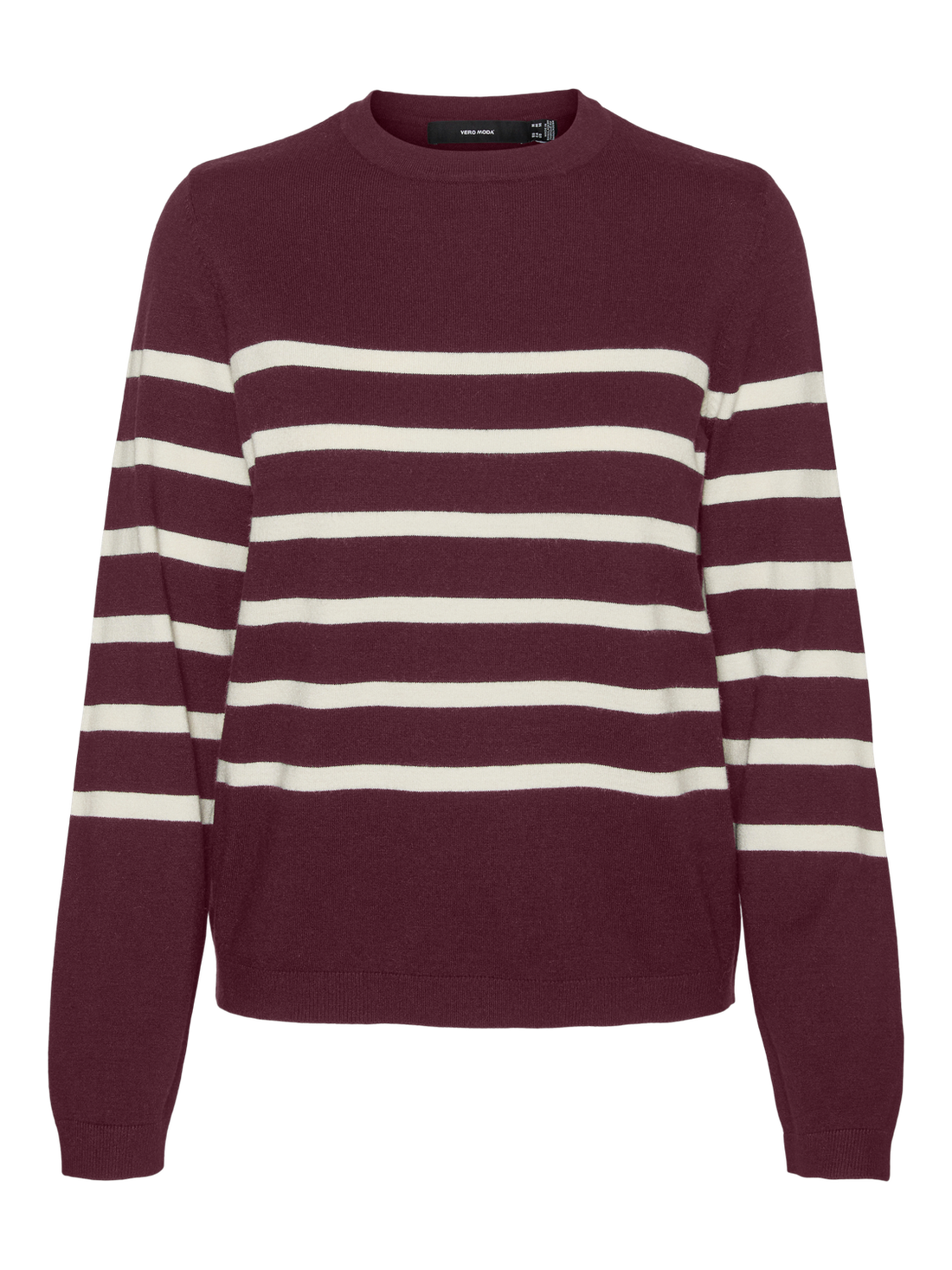 VMSABA PLAIN LS O-NECK PULLOVER GA NOOS Mørkelilla
