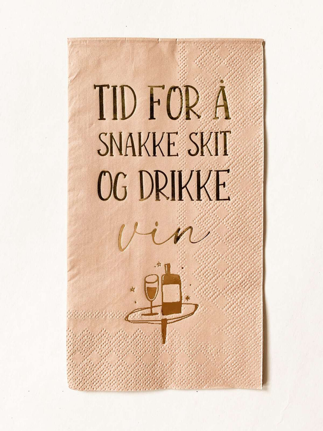 SERVIETT buffe «snakke skit»
