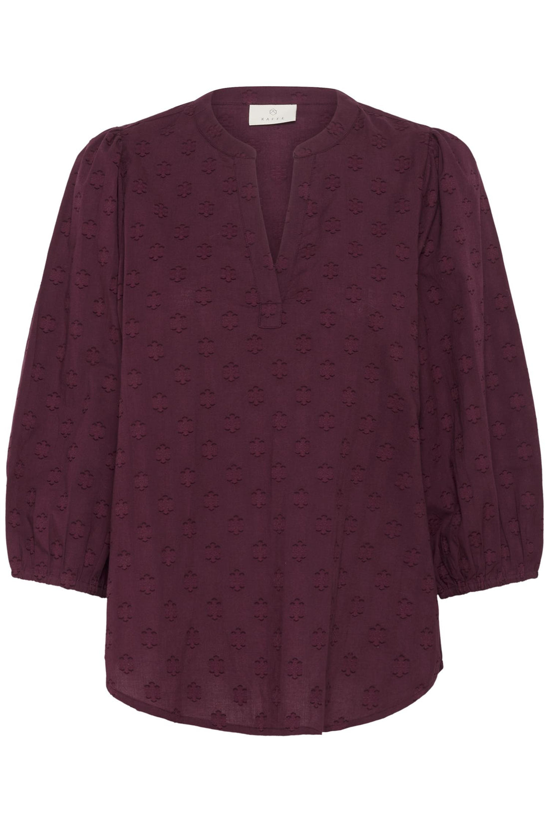 Kaenya Blouse 3/4 Sl Windsor Wine