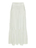 JDYCATHINKA ANCLE SKIRT JRS DIA Hvit