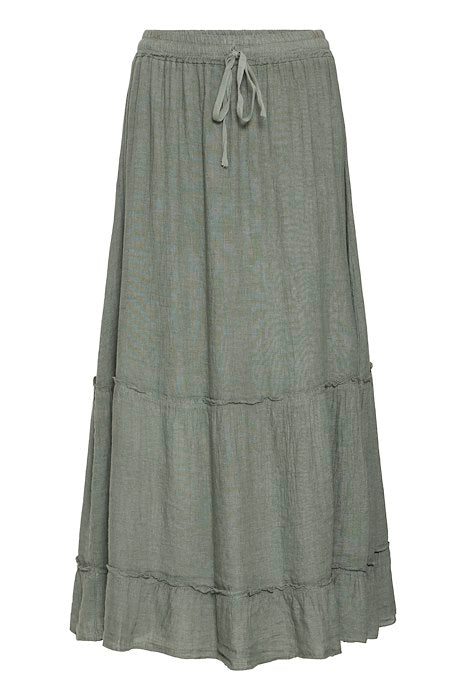 SBFONTANELLE linskjørt Dusty Olive