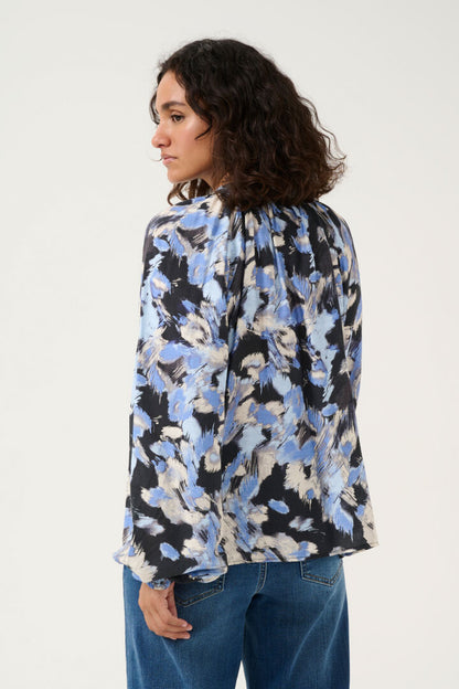 KAVictoria BLOUSE Blå