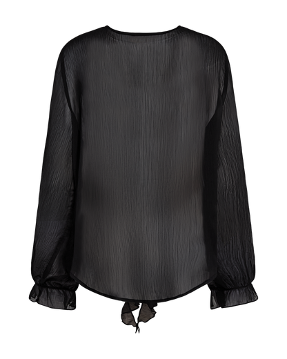 FQDITTE-BLOUSE Svart