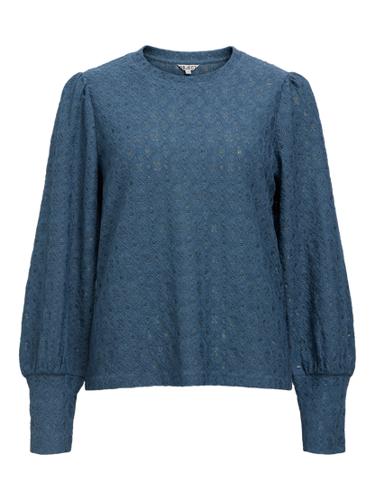 Objlaila L/s Re Top Noos Mørkeblå