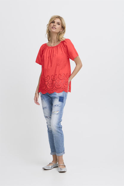 Sbgosia Blouse Hibiscus