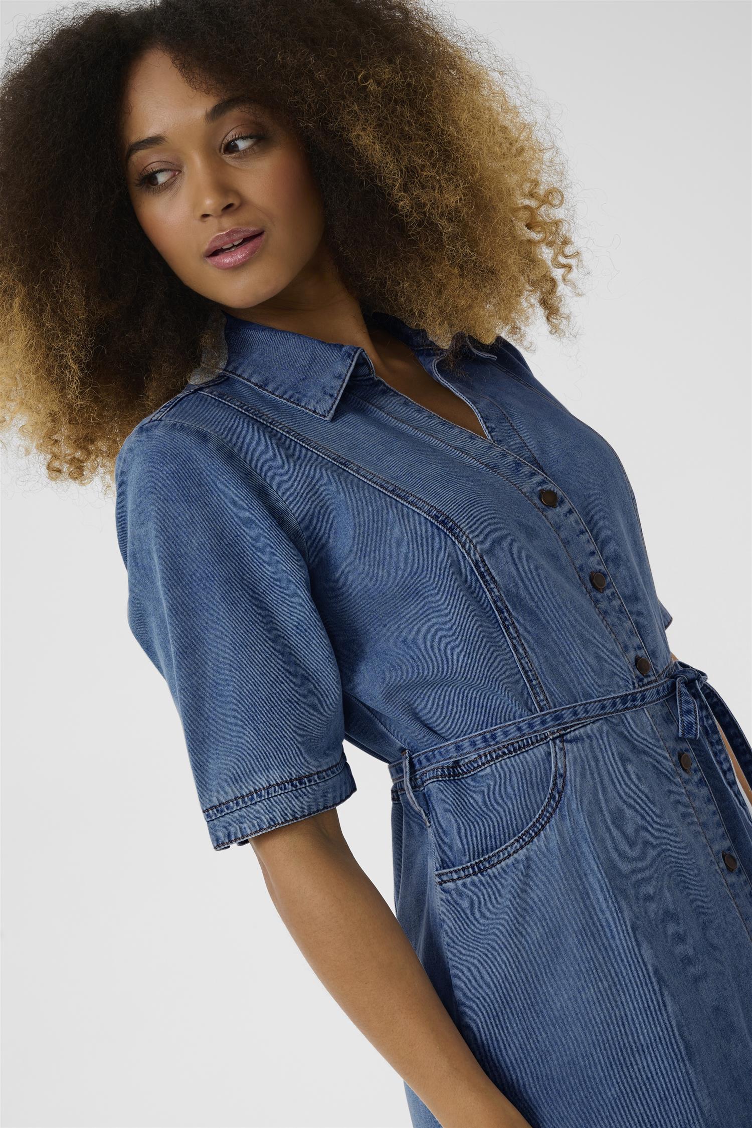 Crestelle Denim Dress Jasper Blue Denim