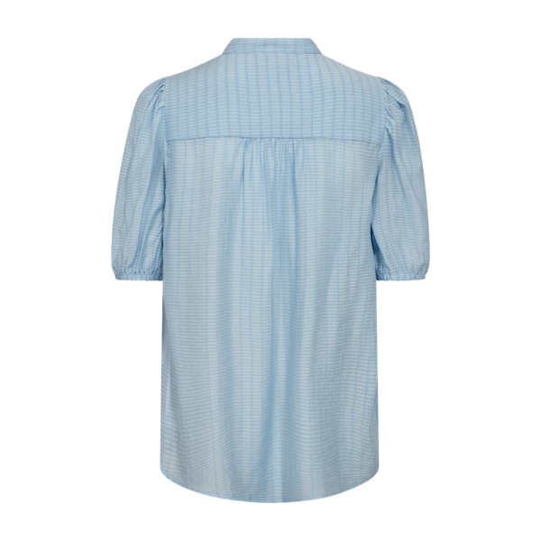 FQEBELLA-BLOUSE Lyseblå