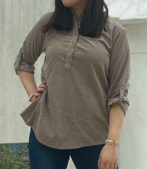 Skjortebluse Cord Fango