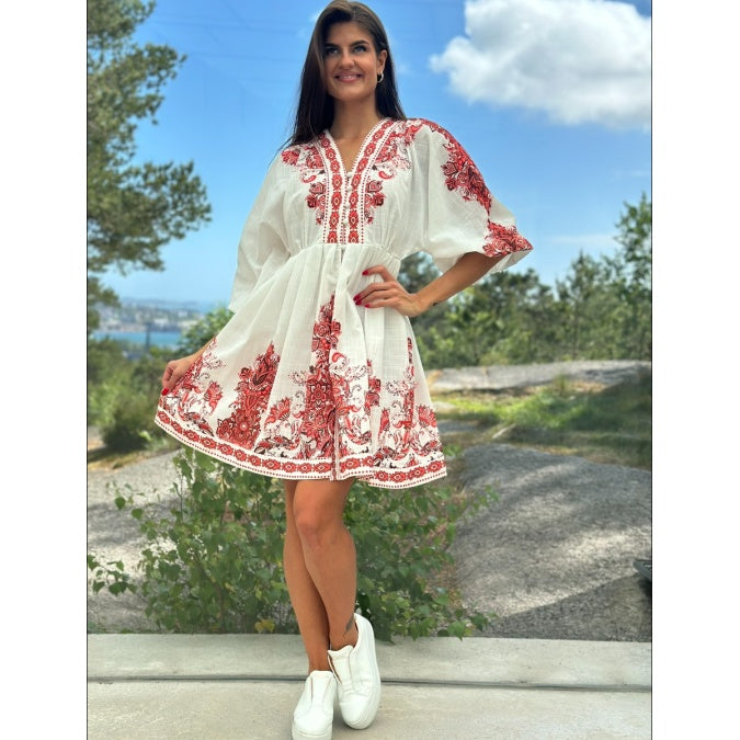LEANA KJOLE Rød