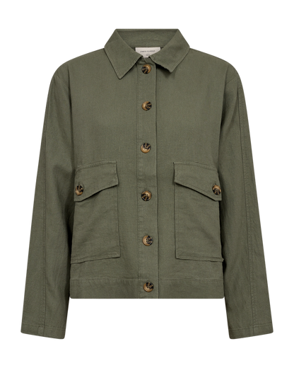 FQLAVA-JACKET lin Grønn