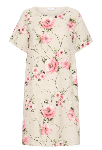 SBTORINA DRESS 1 Sandshell
