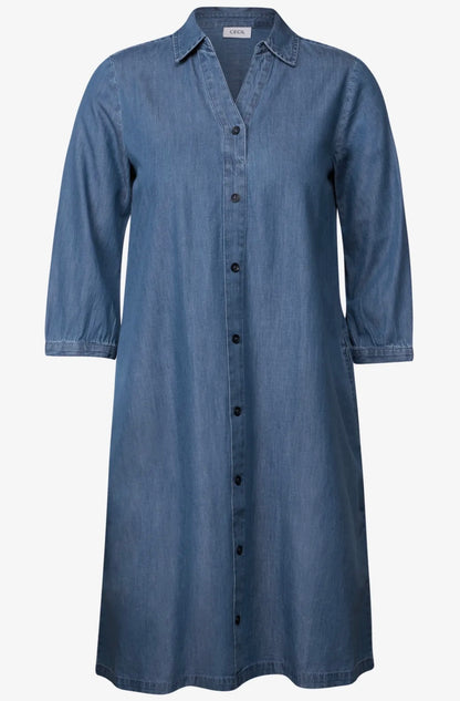 Denimlook dress Medium Blue Denim
