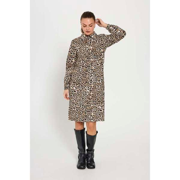FQMALAY-DRESS Leopard