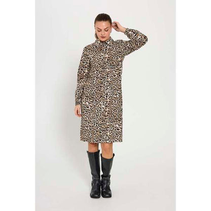 FQMALAY-DRESS Leopard